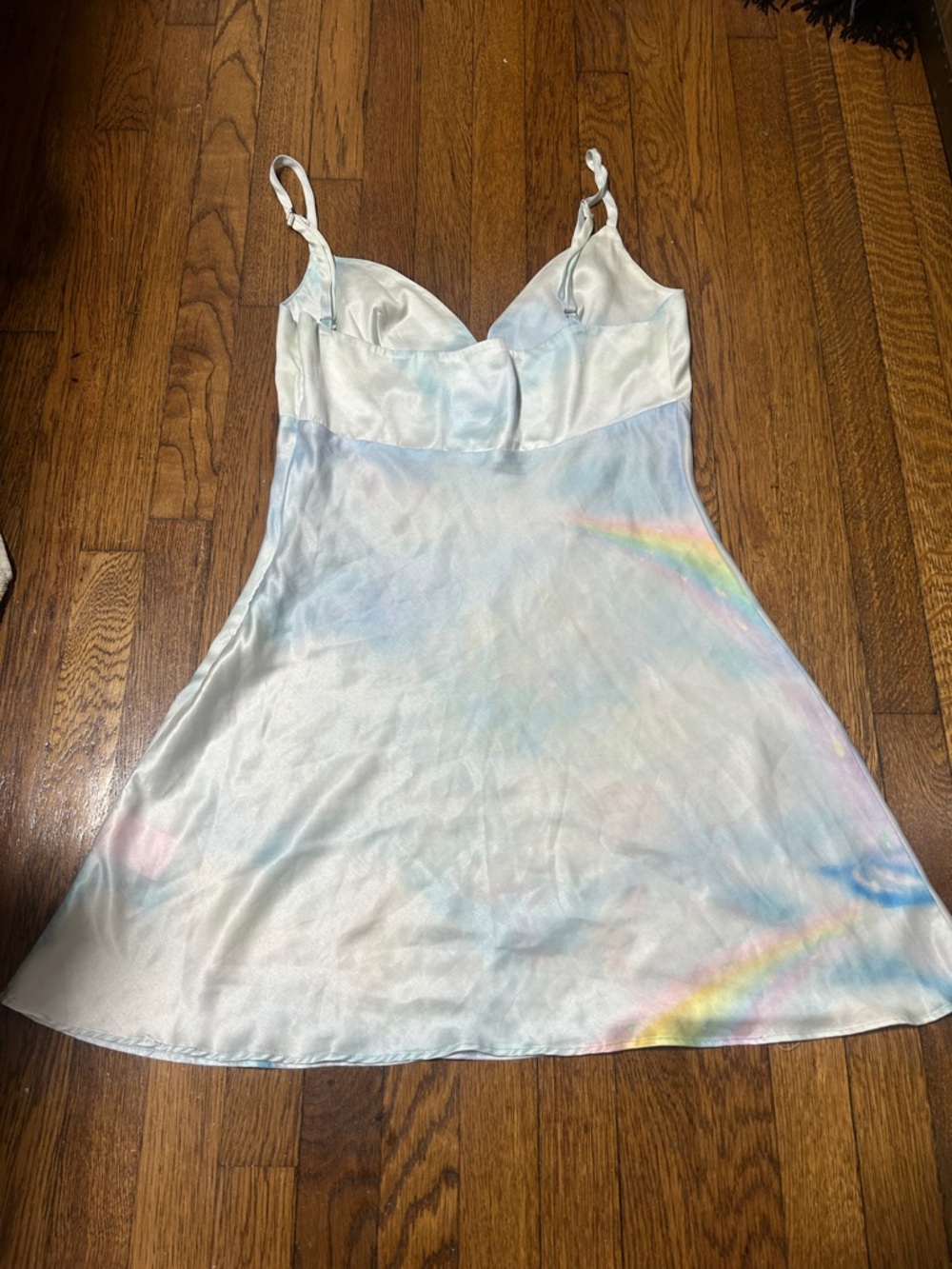 Dolls Kill White Pastel My Little Pony Slip Dress - Picture 3 of 4